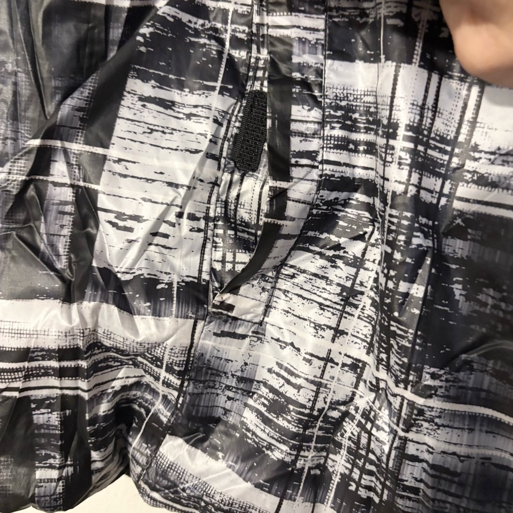 Gerrys Winter Reversible Packable Black White Puf… - image 5